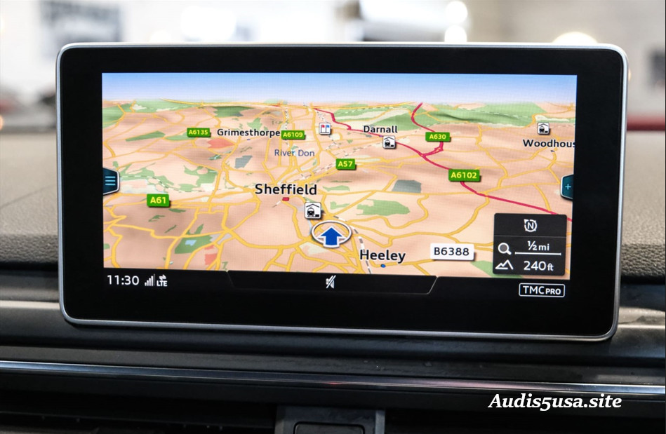 Effortless Connectivity: The Audi S5’s 10.1-inch Infotainment Touchscreen